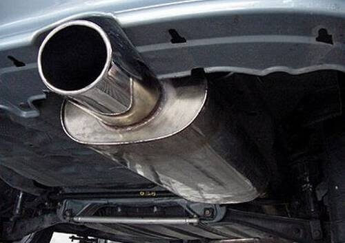 Коррозия на выхлопной системе