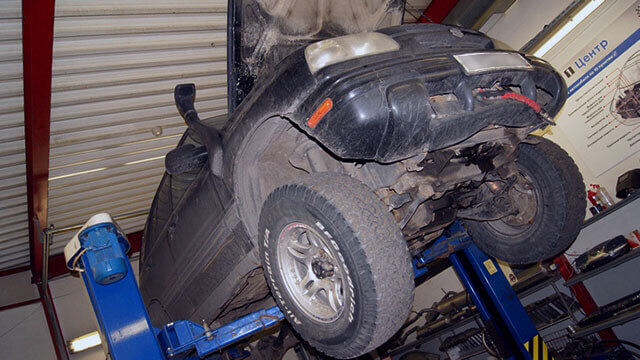 Ремонт, изготовление глушителя на Сузуки Витара