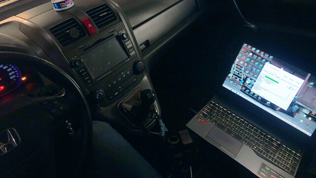 Устранение ошибки P0420 Honda CR-V